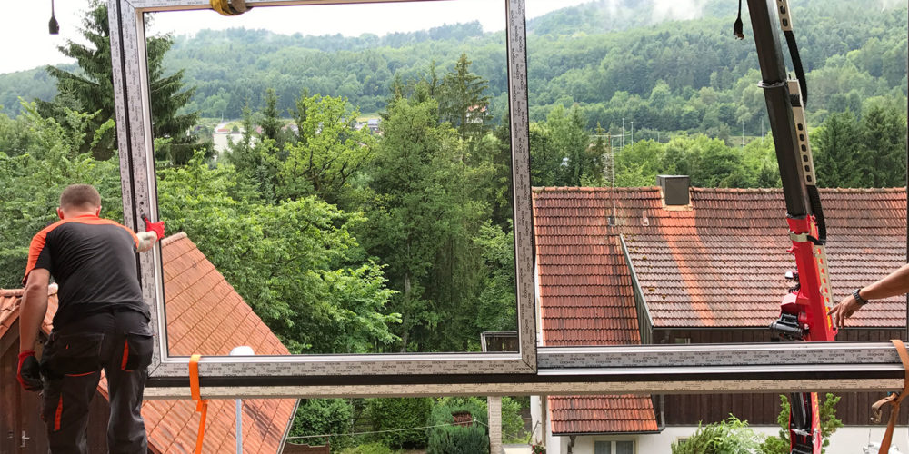 Okna Wrocław - montaż drzwi tarasowych