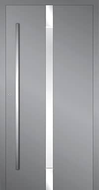 Wygląd drzwi zewnętrznych aluminiowych Model D-11