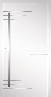 Wygląd drzwi z aluminium Model D-23